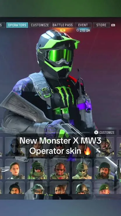 Skin O Monstro Grtis Call Of Duty Mw3 